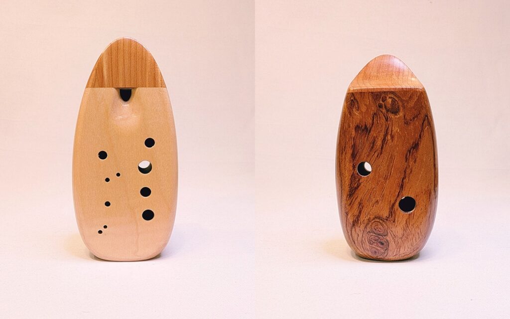 Alto A4 Wooden Inline Ocarina SN 009 Shop