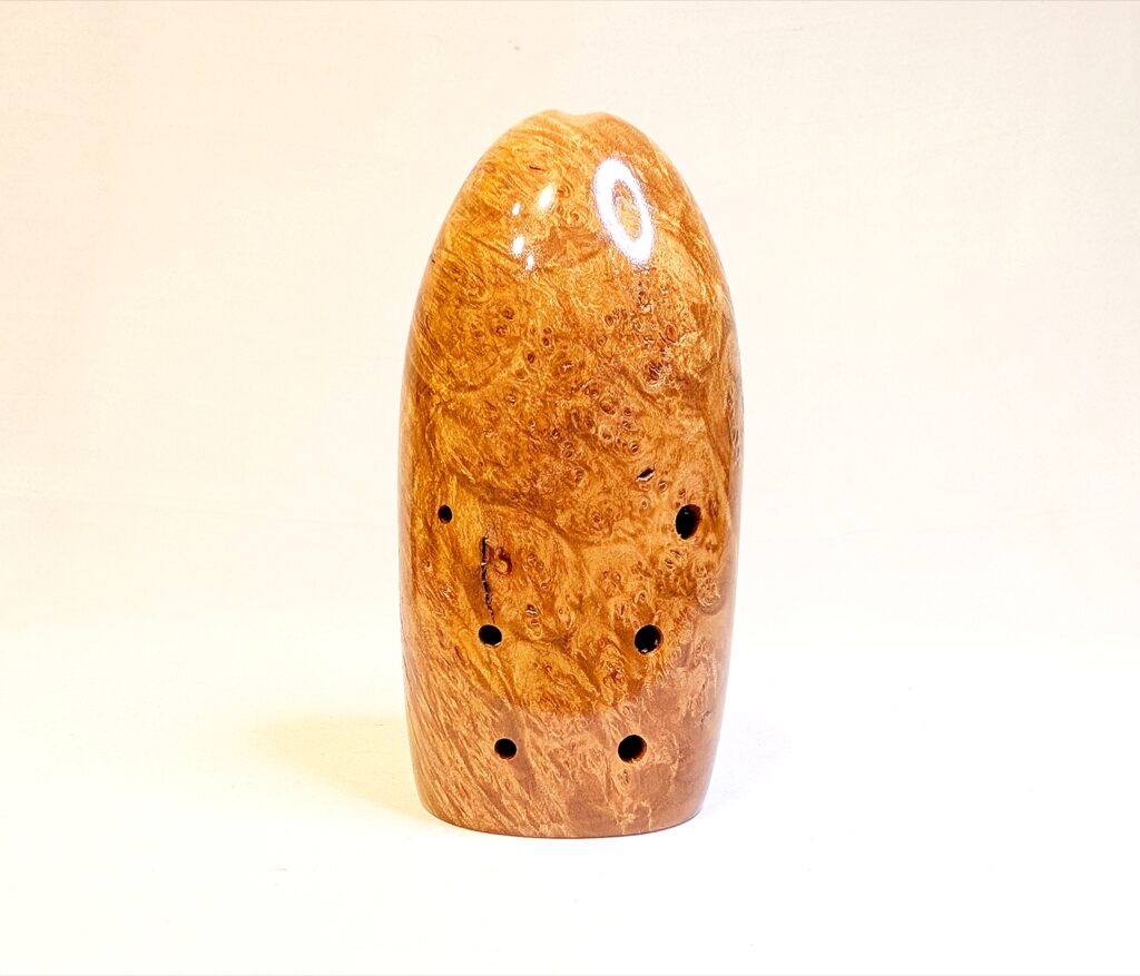 Wooden Bass Xun - Figured Maple Burl