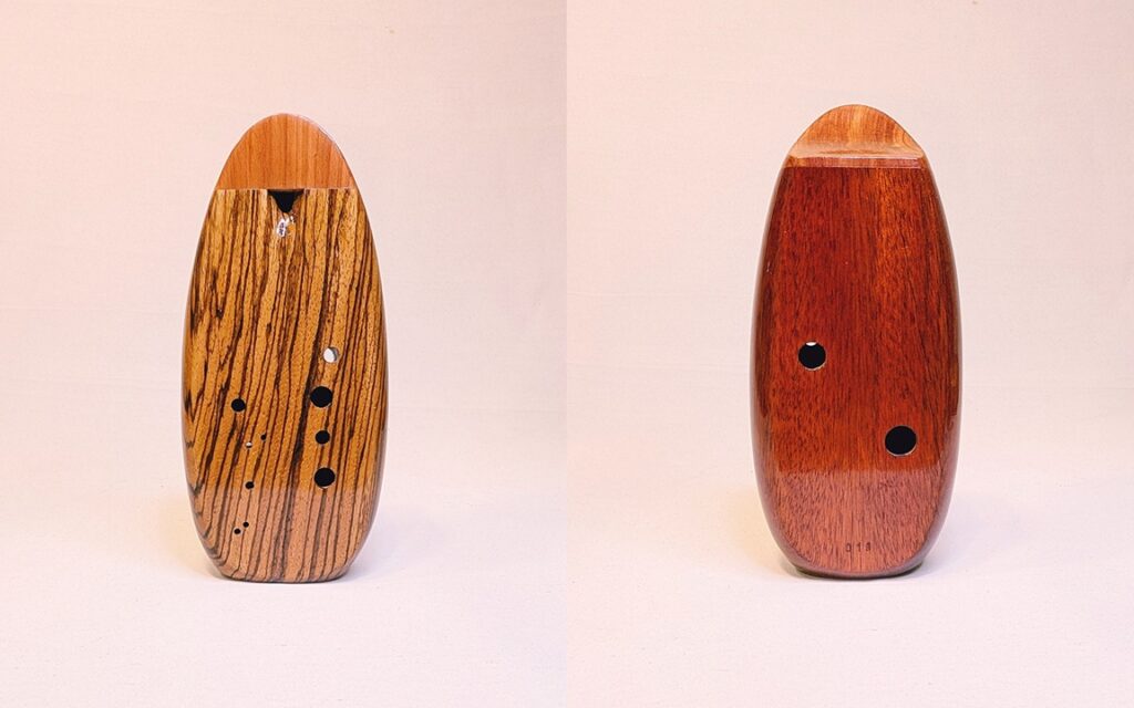 Tenor E4 Wooden Inline Ocarina SN 019 Shop