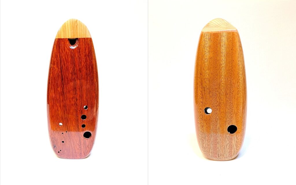 Bass C4 Wooden Inline Ocarina SN 044 Shop