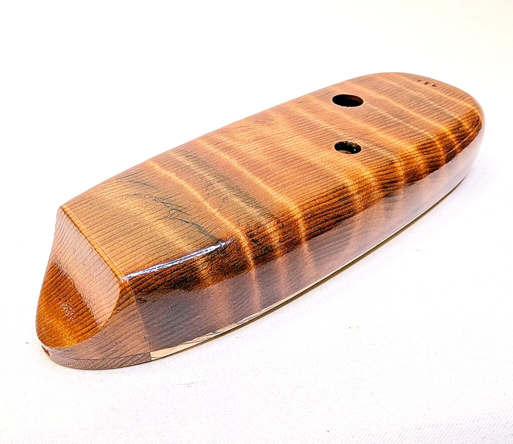 Custom Bass C4 Ocarina Set - Curly Old Growth Redwood, Spalted Ambrosia Maple - Side 5