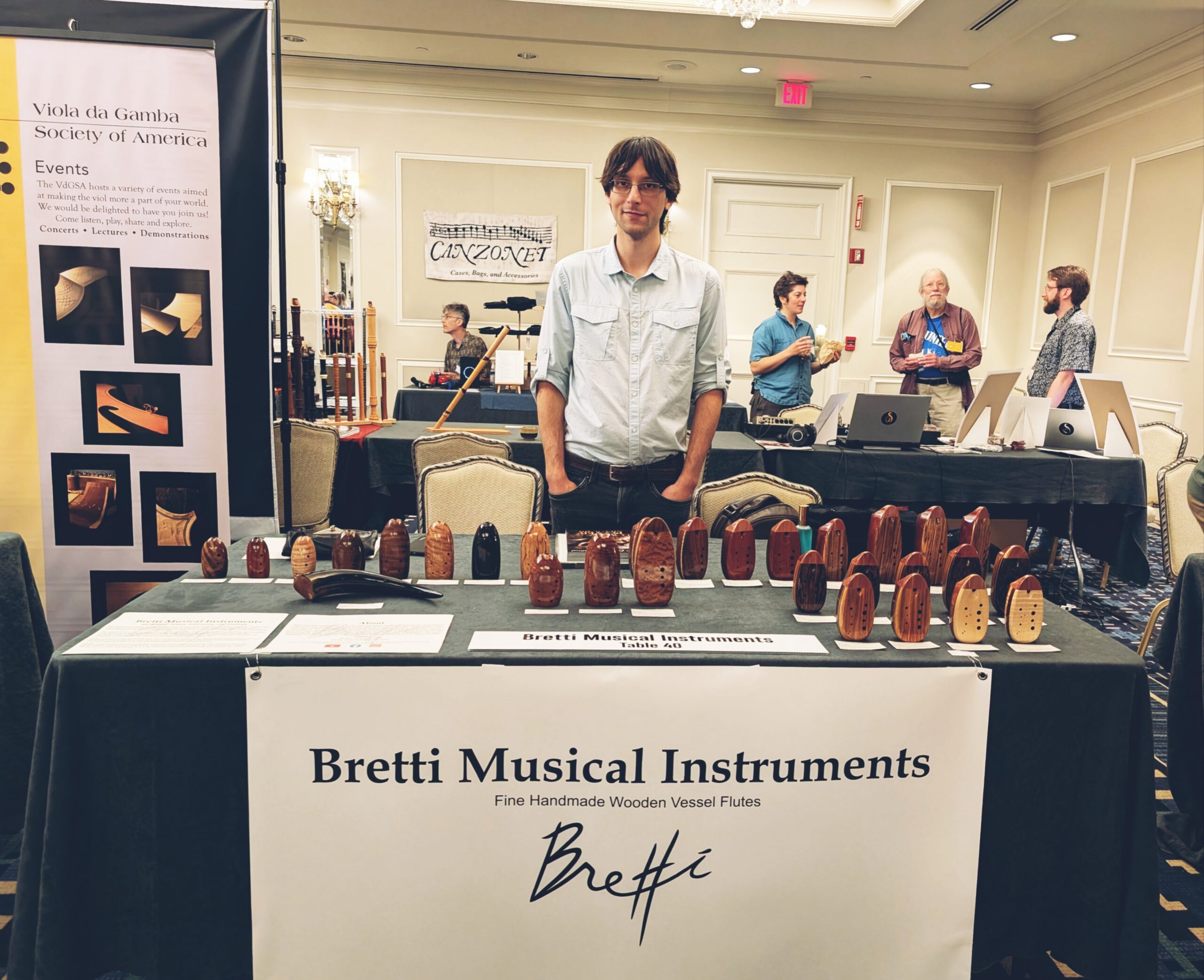 Bretti Musical Instruments - Boston Early Music Festival 2025 Exhibition