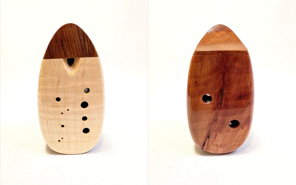 Alto A4 Wooden Inline Ocarina SN 026 Shop