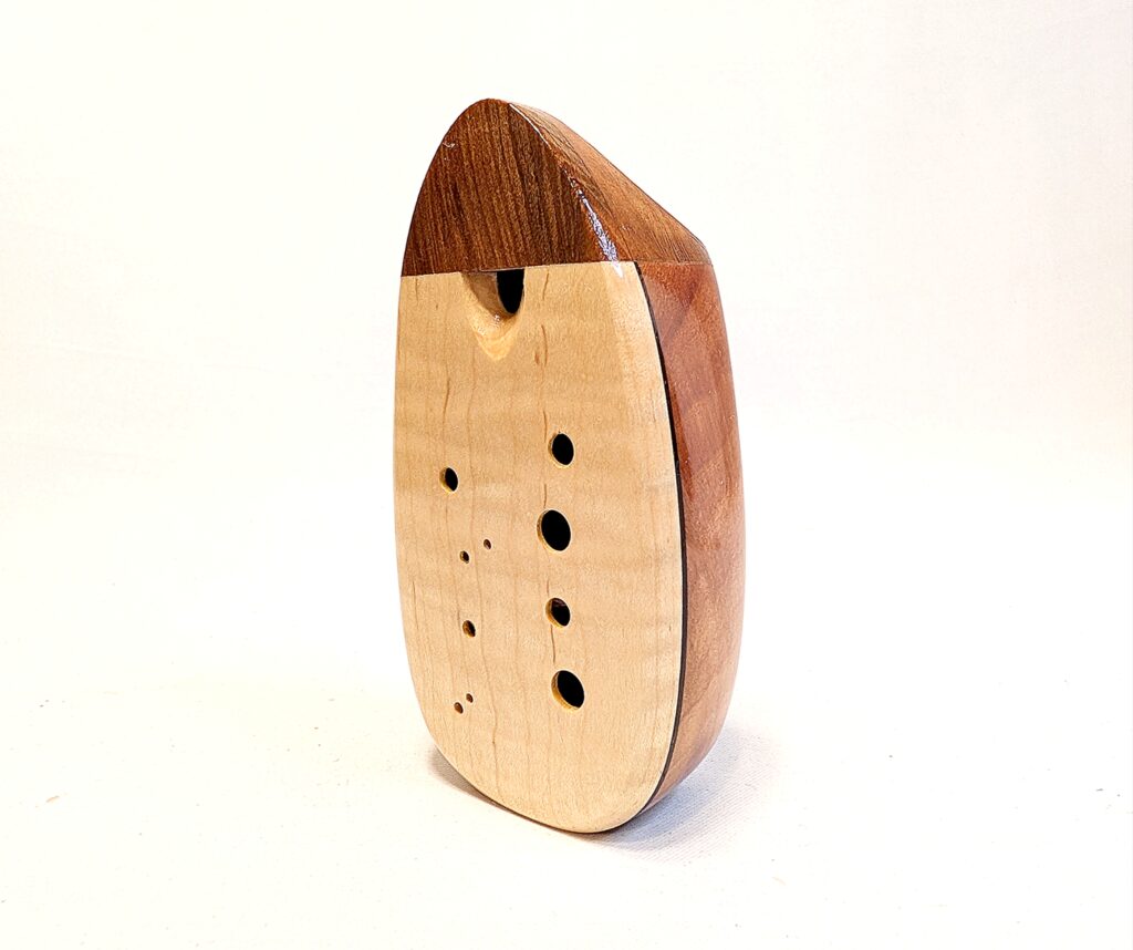 Alto A4 Ocarina - Madrone Burl, Wenge, Maple, Redwood - Pic 2