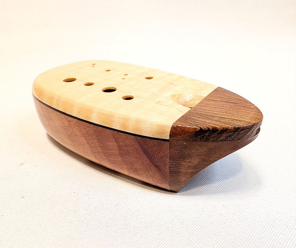 Alto A4 Ocarina - Madrone Burl, Wenge, Maple, Redwood - Pic 5