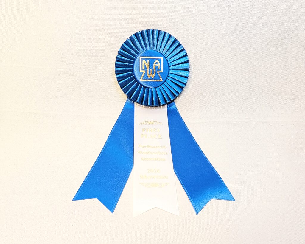 Northeastern Woodworkers Association 2026 Showcase - 1st Place