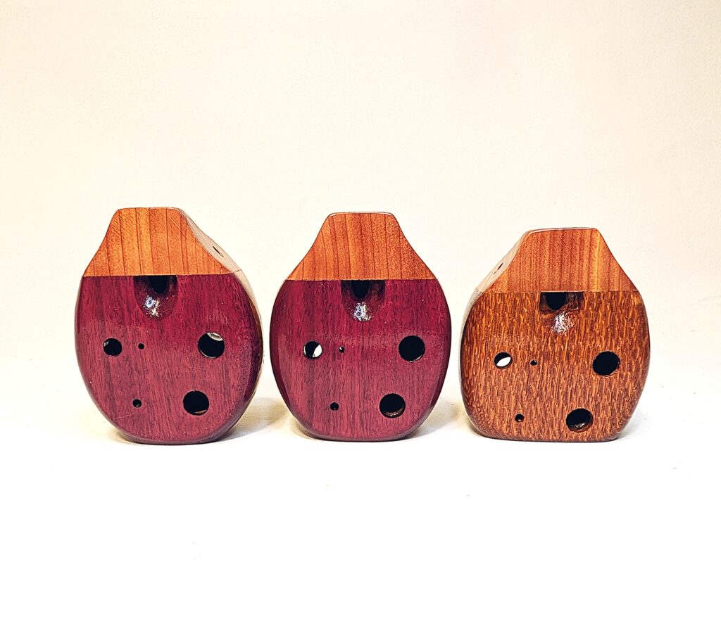 Wooden Pendant Ocarina Set - Batch 23 - Side 1