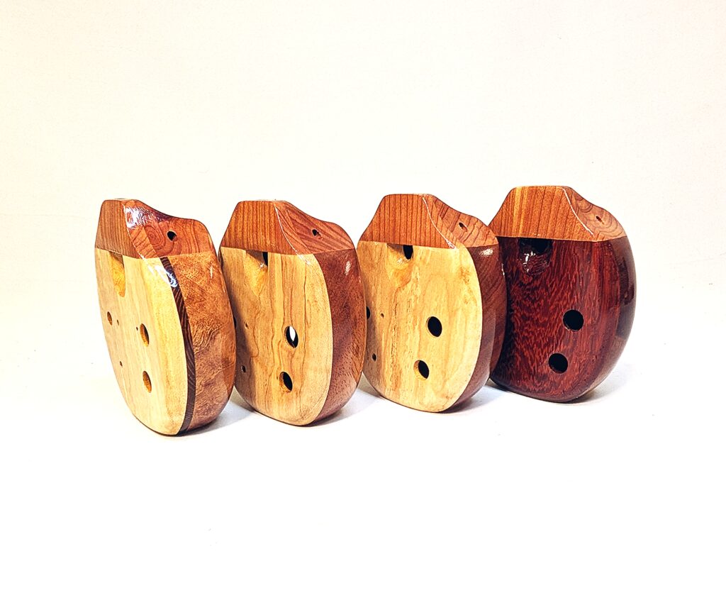 Wooden Pendant Ocarina Set - Batch 25 - Side 2
