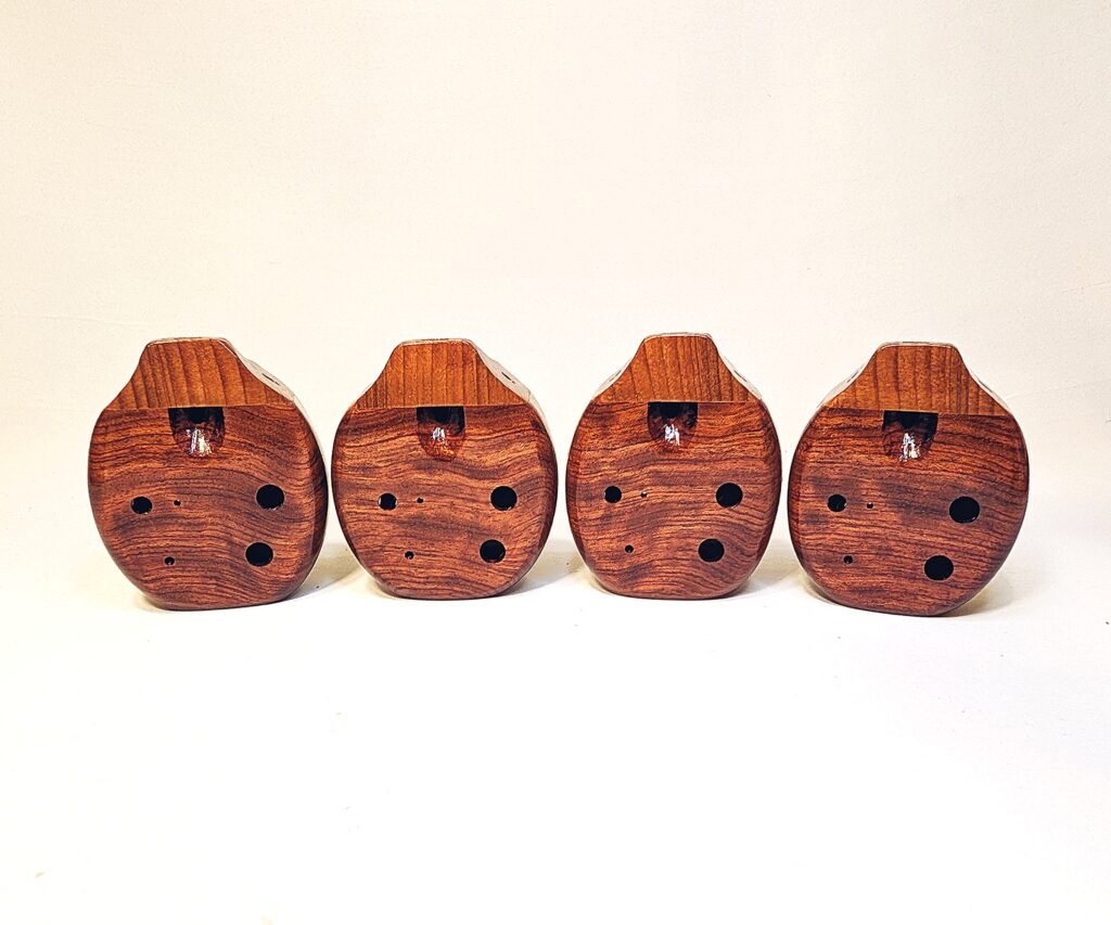 Wooden Pendant Ocarina Set - Batch 26 - Side 1