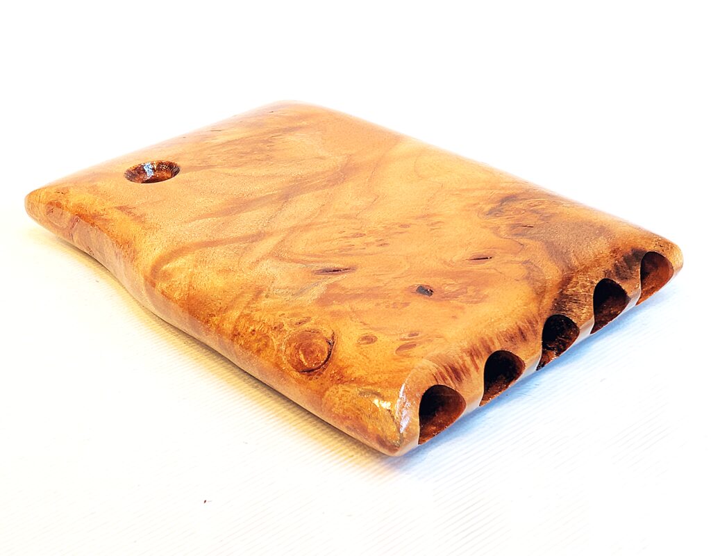 Jorvik Panpipe Historical Replica Set - Maple Burl - Side 1