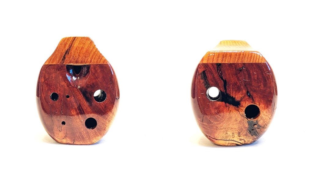 Soprano Eb5 Wooden Pendant Ocarina SN 084 Shop