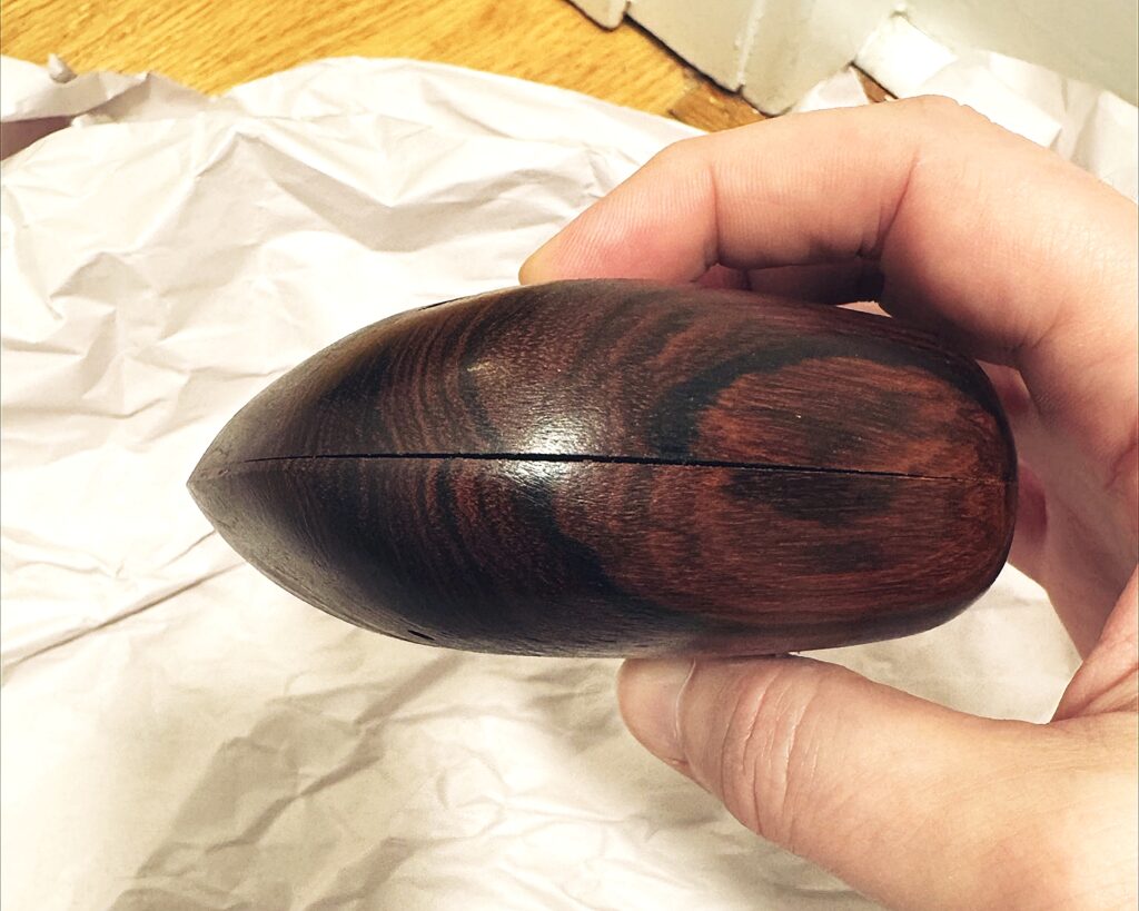 Vintage Albright wooden harmony ocarina repair and restoration - 11