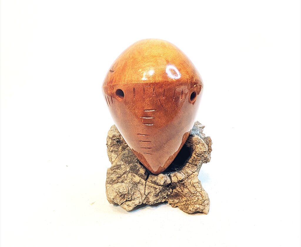 Runik Ocarina Historical Replica - Maple Burl 2