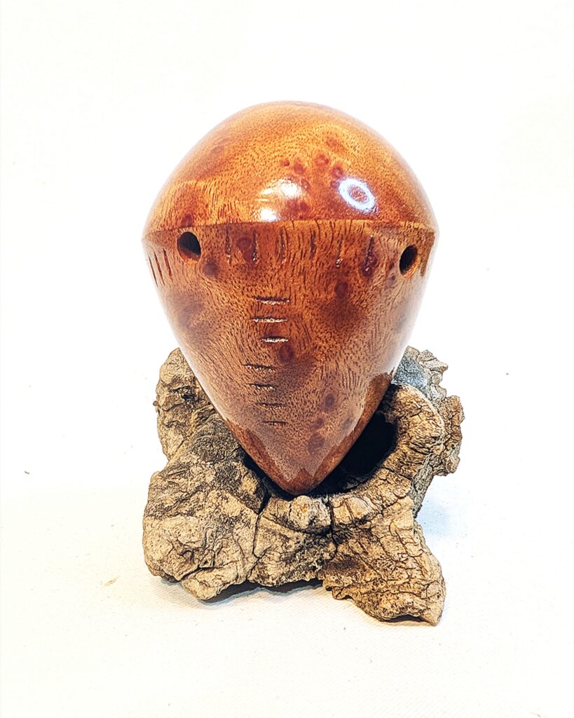 Runik Ocarina Historical Replica - Camphor Burl